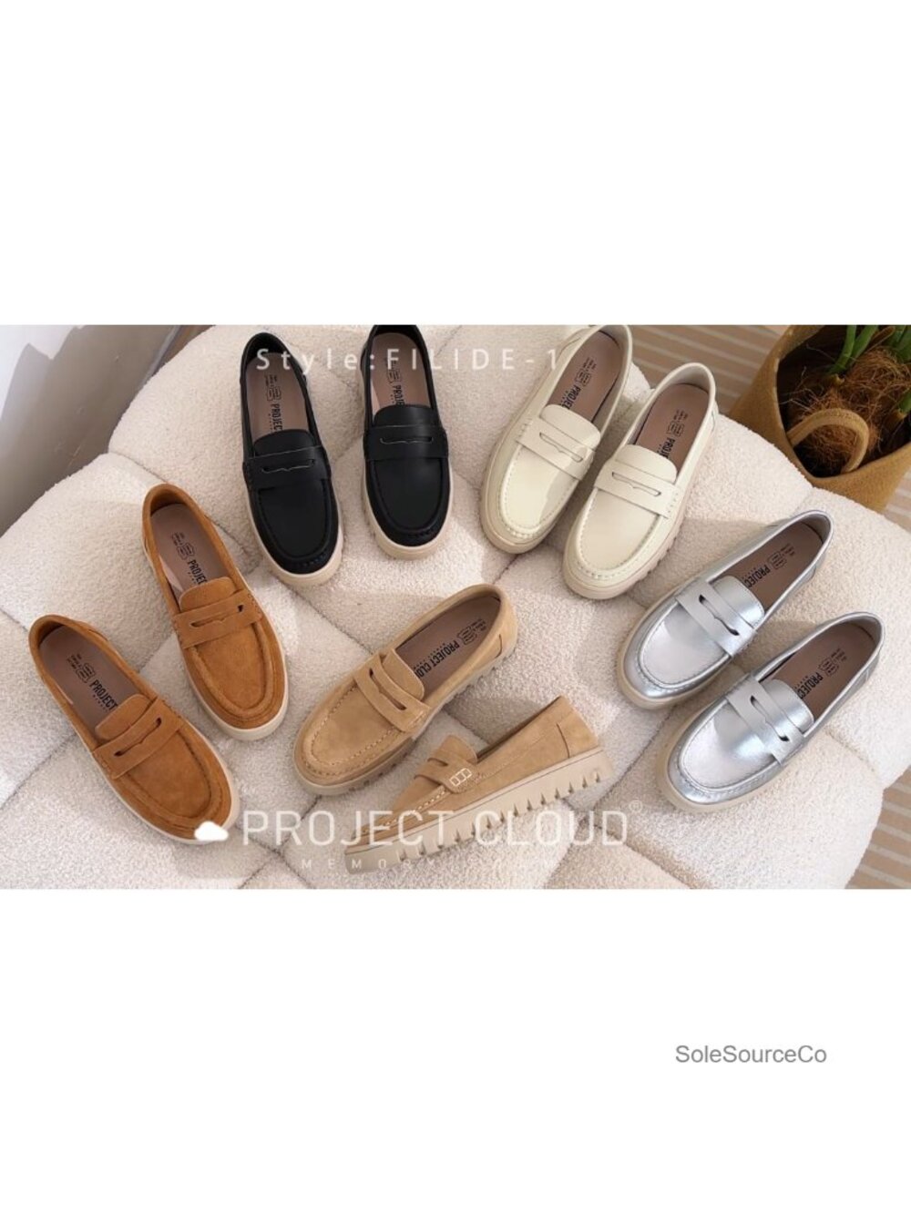 Genuine Leather Slip-On Loafers for Women Casual Mocc Comfort Shoes - Picture 4 of 4